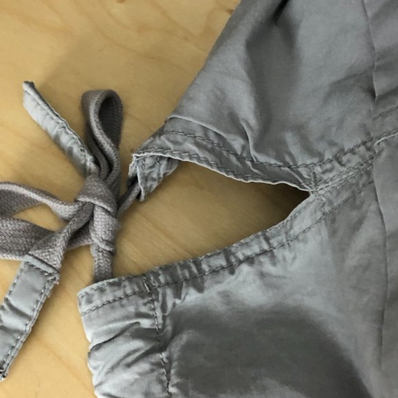 BE BOUNDLESS Gray Stone Canvas Utility Jacket Women’s size S - Picture 10 of 13